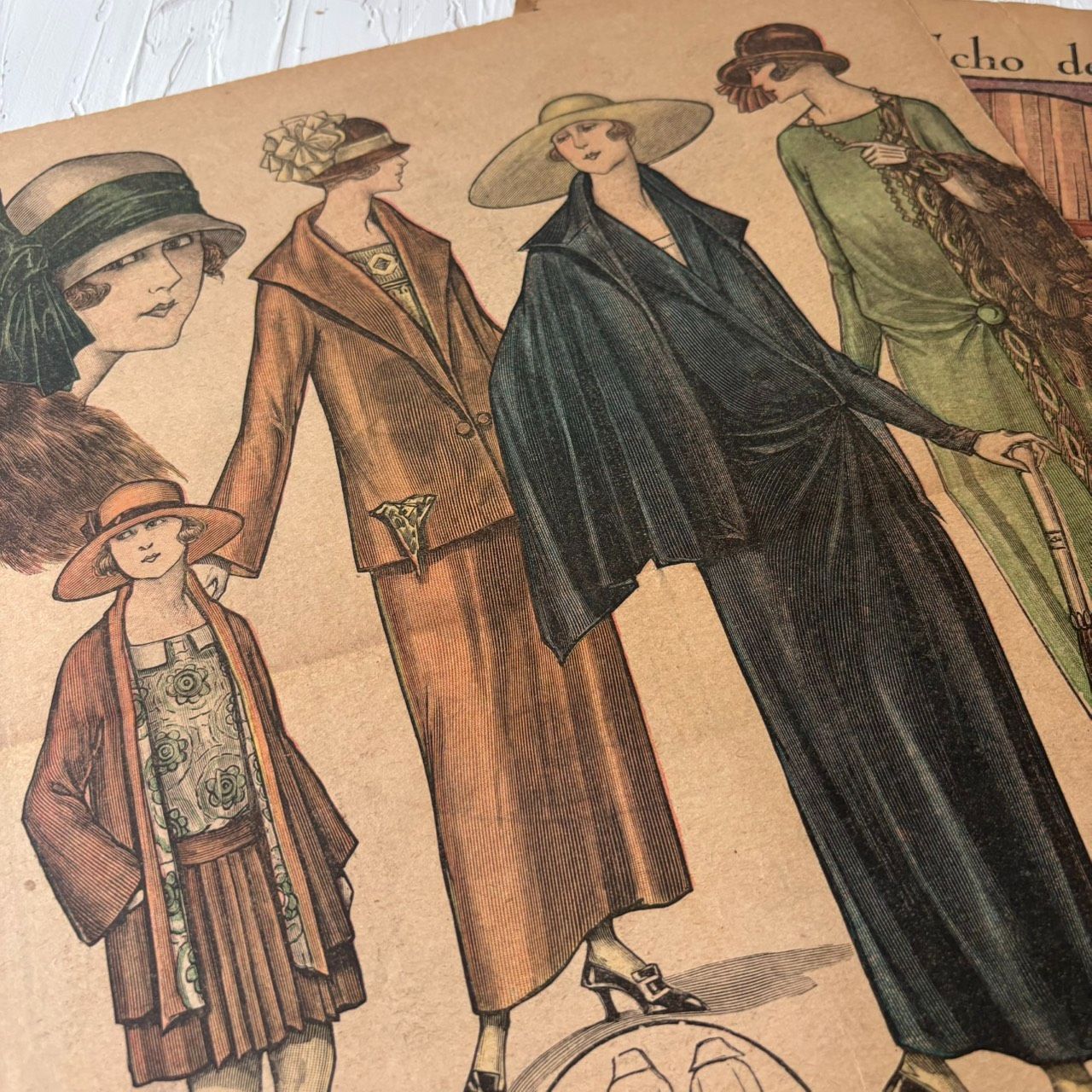 フランス アンティーク Le Petit Echo de la Mode 手芸雑誌 刺繍図案