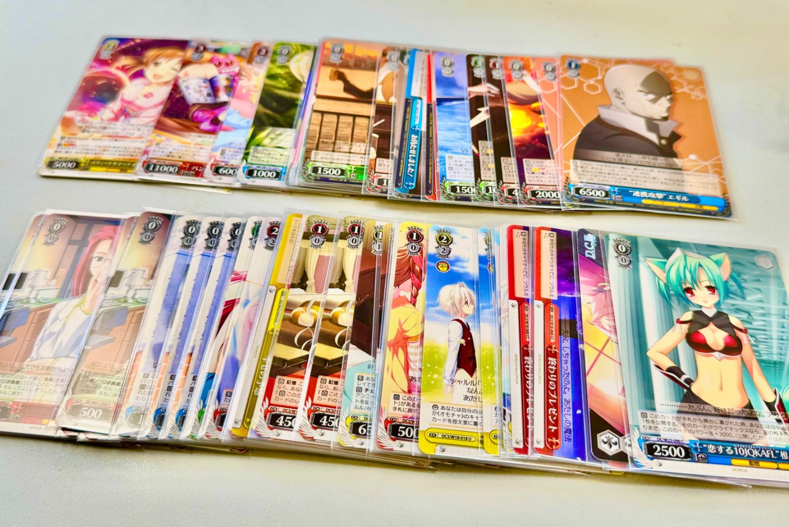 I7-54】◇ ヴァイスシュヴァルツ まとめ売り ジャンル多数 開封済み