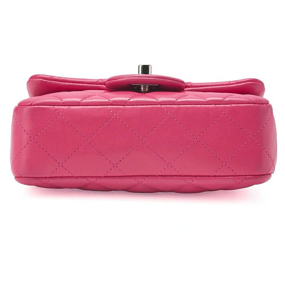 CHANEL シャネル ラムスキン ミニマトラッセ 17cm シングルフラップ