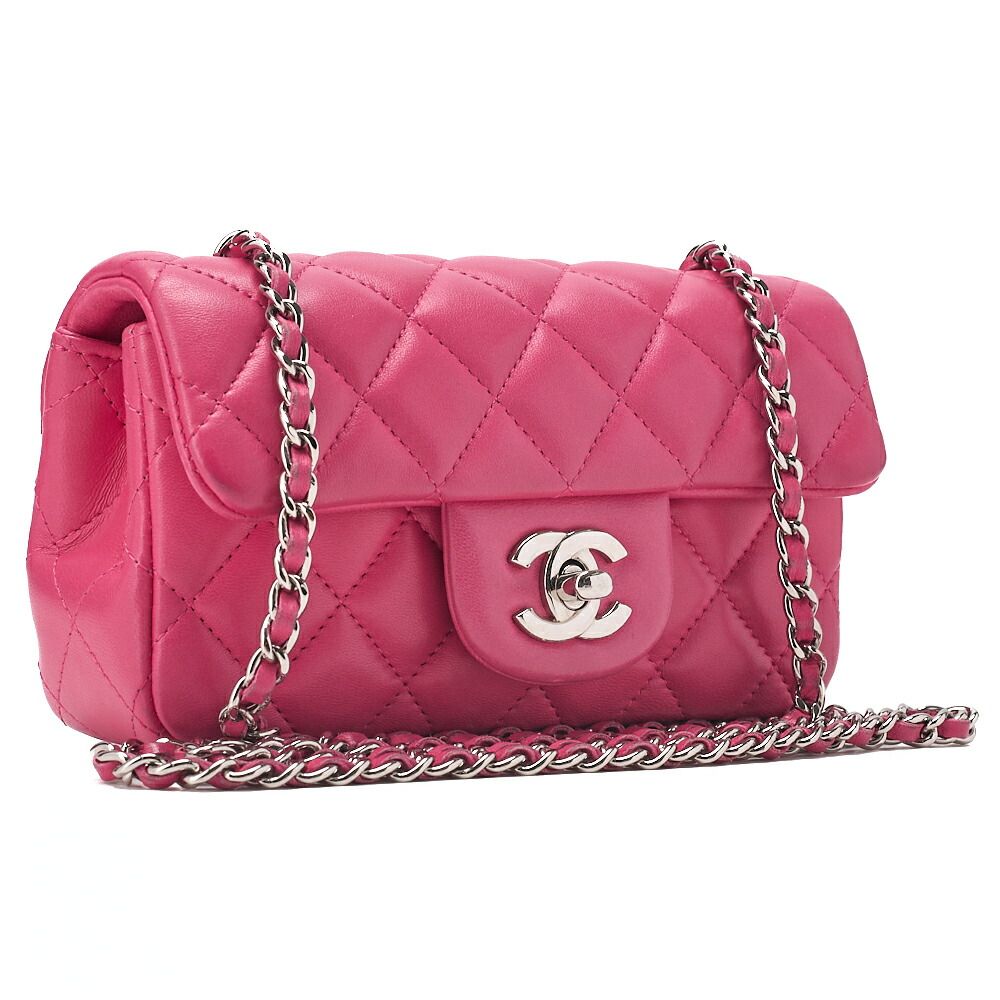 CHANEL マトラッセ　ラムスキン CHANEL シャネル ラムスキン ミニマトラッセ 17cm シングルフラップ