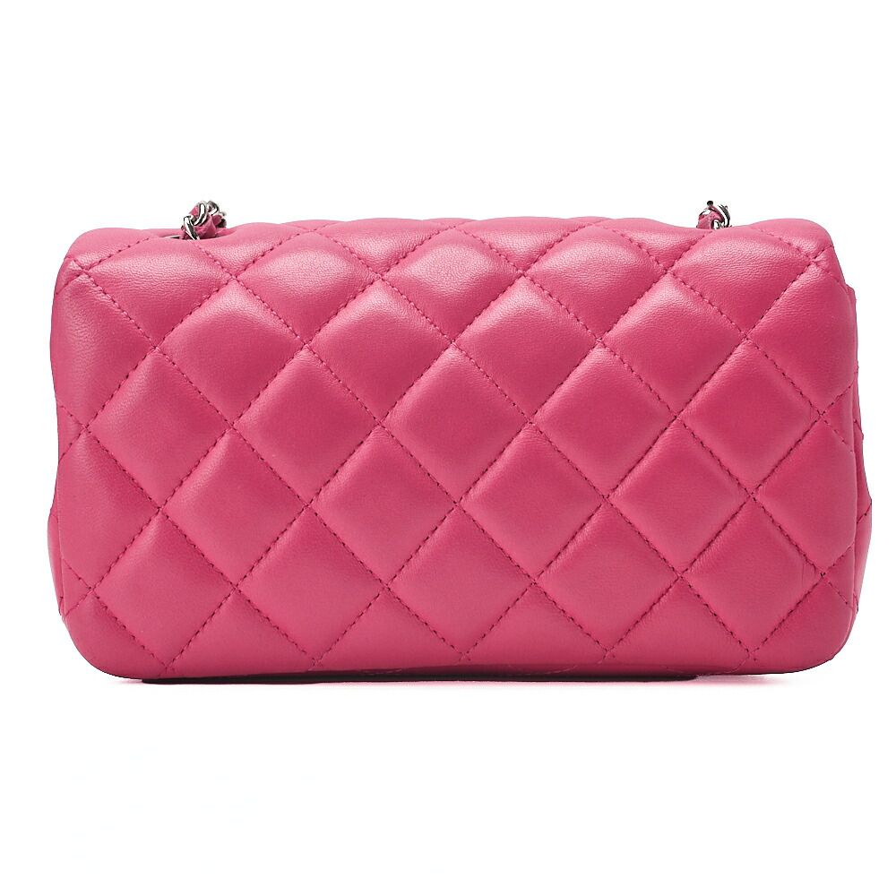 CHANEL シャネル ラムスキン ミニマトラッセ 17cm シングルフラップ