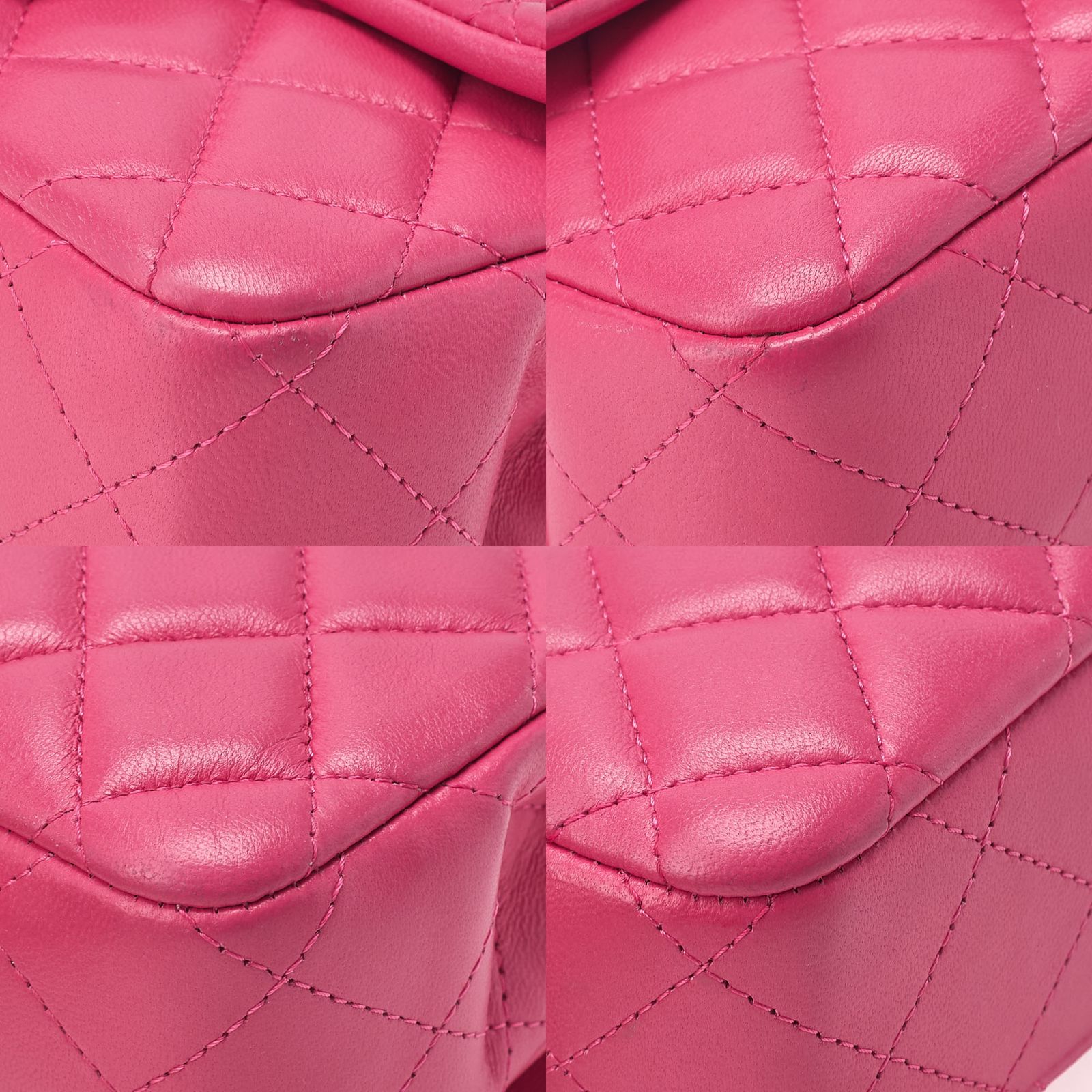 CHANEL シャネル ラムスキン ミニマトラッセ 17cm シングルフラップ