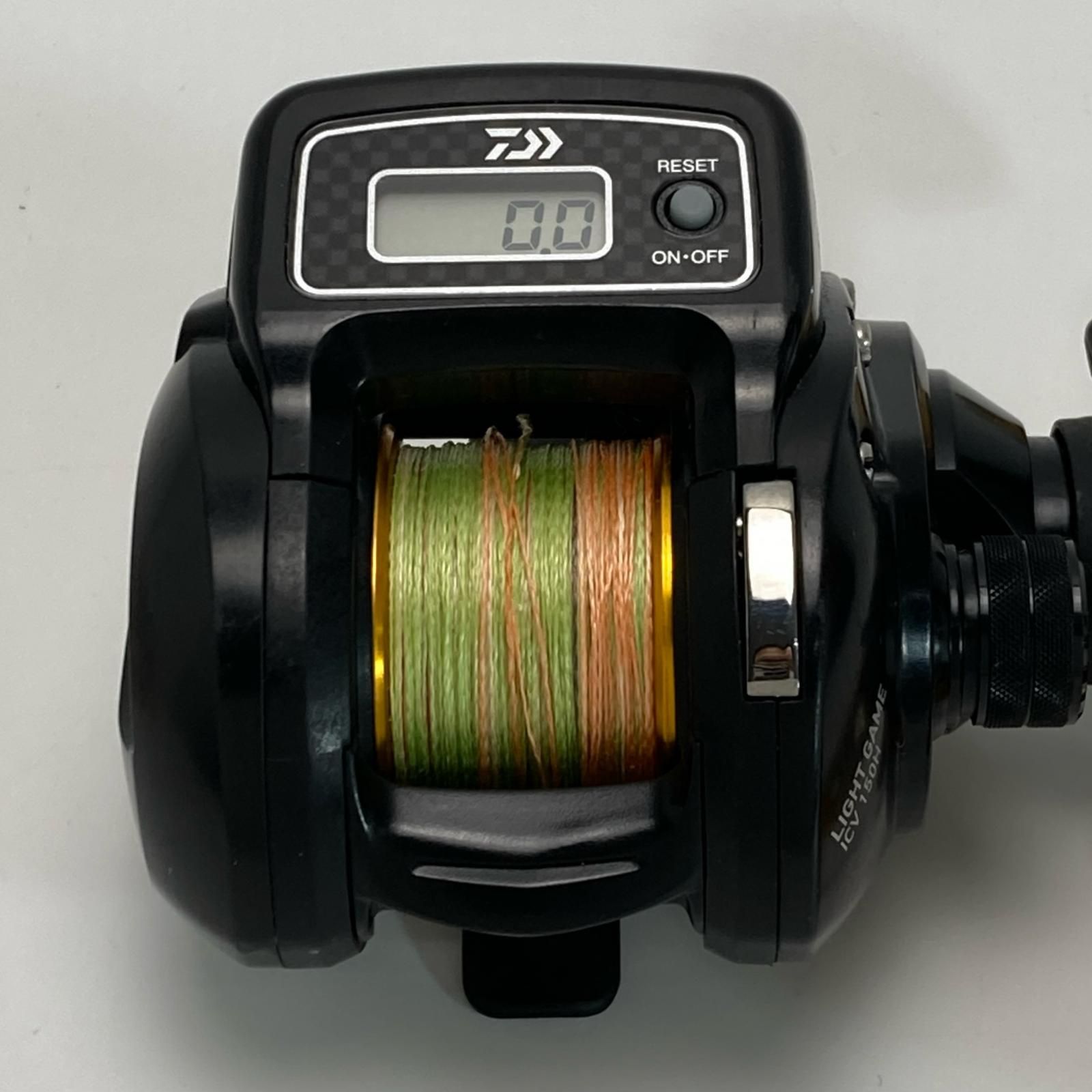 DAIWA ダイワ ライトゲーム ICV 150H 614815 両軸リール - メルカリ