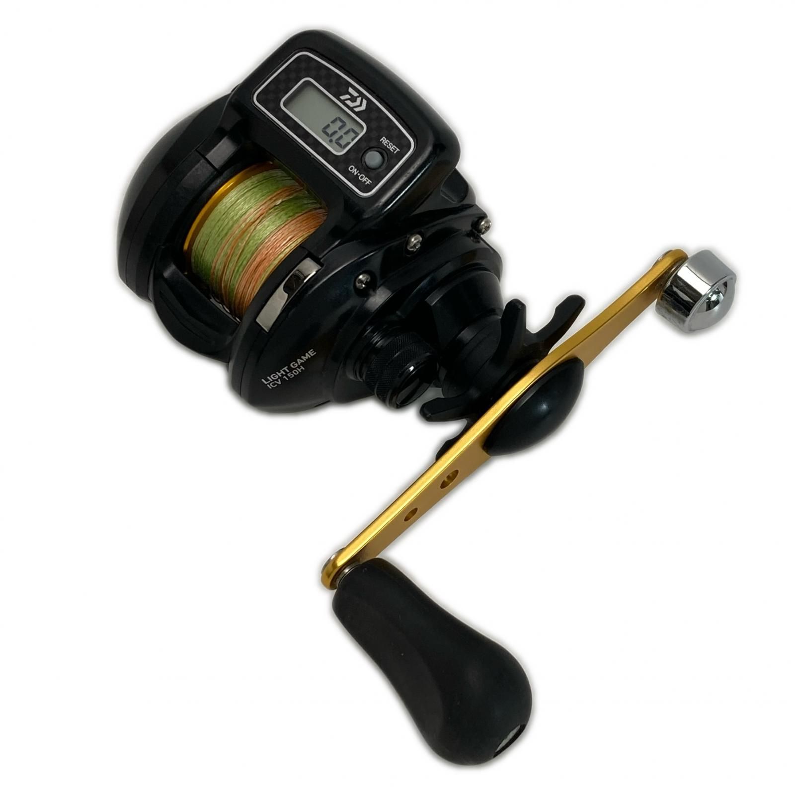 DAIWA ダイワ ライトゲーム ICV 150H 614815 両軸リール - メルカリ