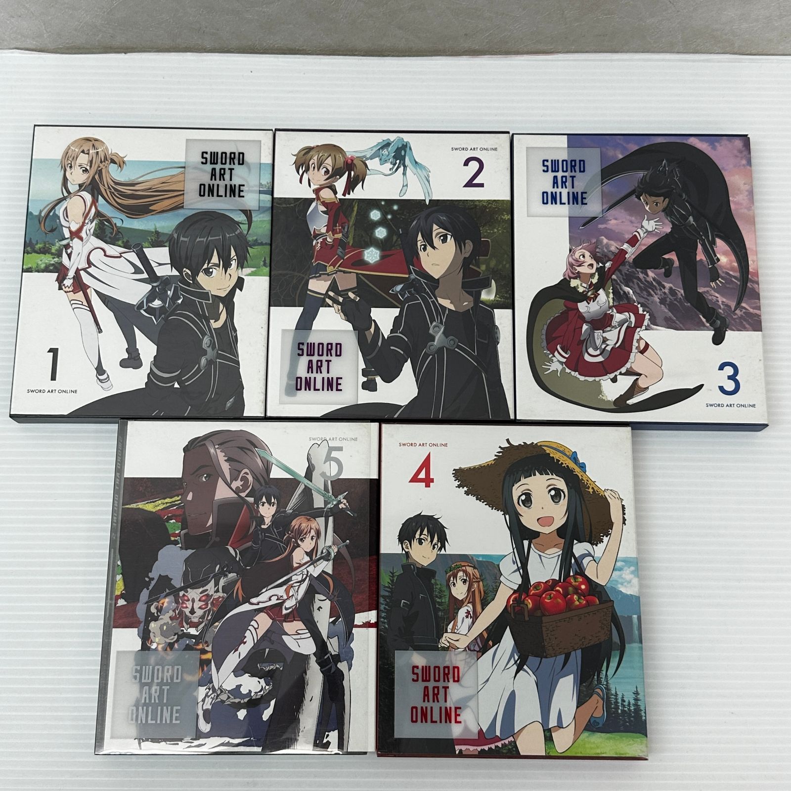 △[DVD] ソードアート・オンライン BOX付全9巻セット 中古品