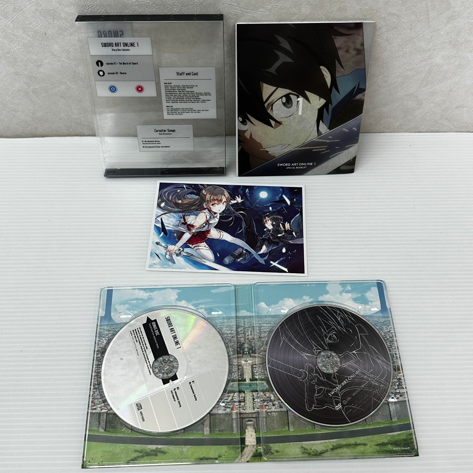 △[DVD] ソードアート・オンライン BOX付全9巻セット 中古品