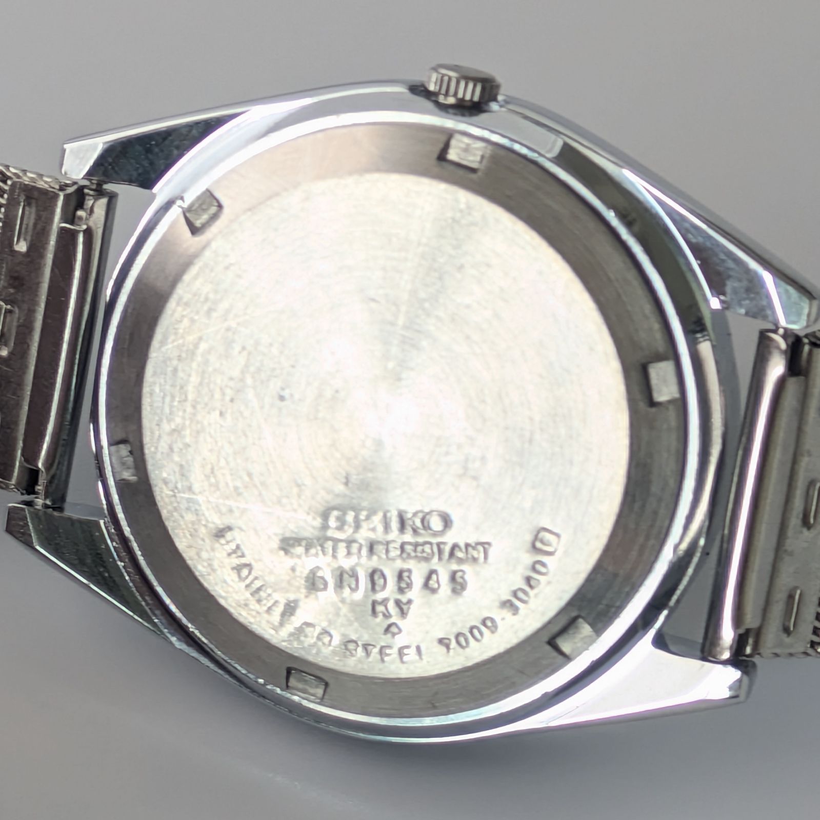 稼働品 SEIKO セイコー5 自動巻き 80s ヴィンテージ ダークグリーン