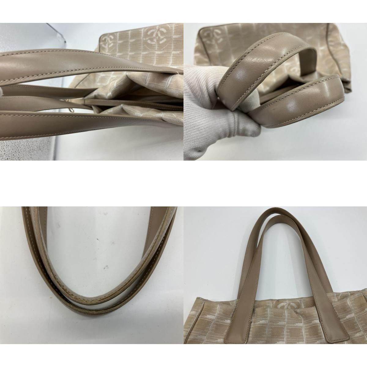 CHANEL シャネル ニュートラベルライン トートバッグ ハンドバッグ 