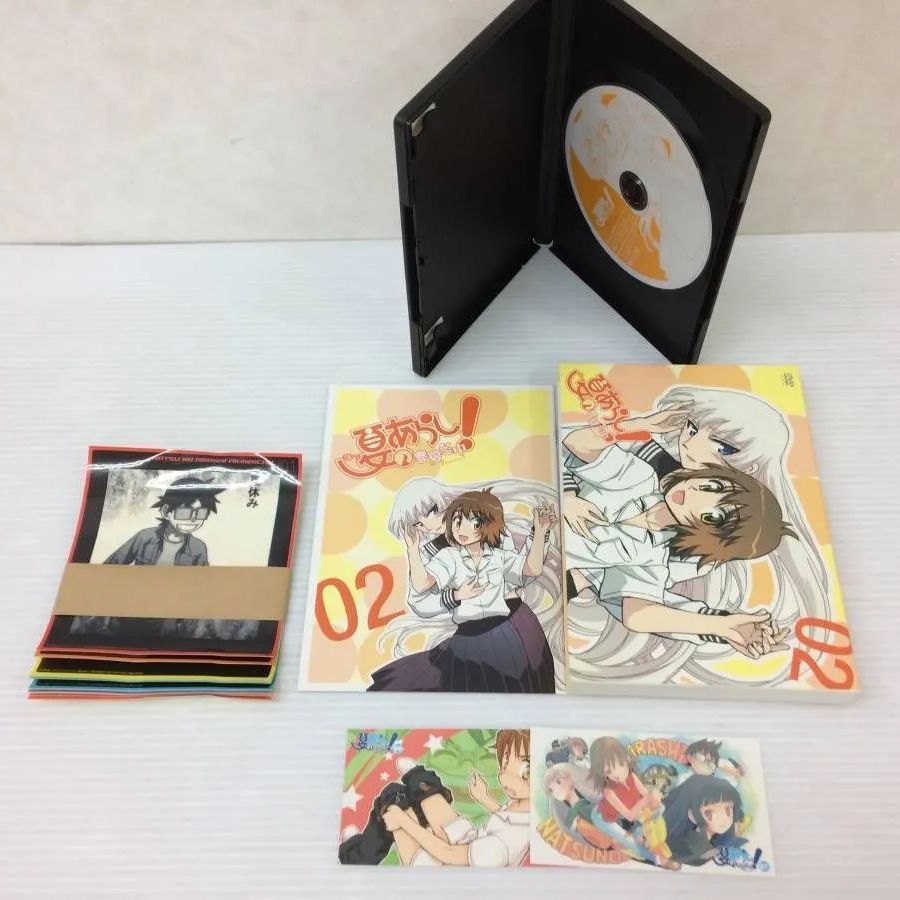 夏のあらし! +春夏冬中 DVD 全8枚 特典揃い CD 全9枚 資料集 まとめ DVD] 夏のあらし!～春夏冬中～ 特装版 全4巻セット 中古品 smadv097394