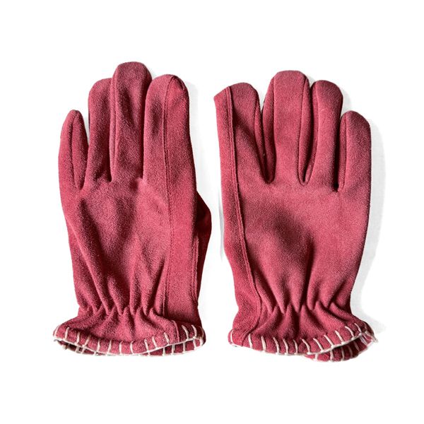 SIGNAL GLOVE No.09 RED × WHITE LACE SUEDE/シグナルグローブ スウェード モーターサイクル グローブ 旧車 バイクグローブ 本革 ツーリング 牛革 8,400円
