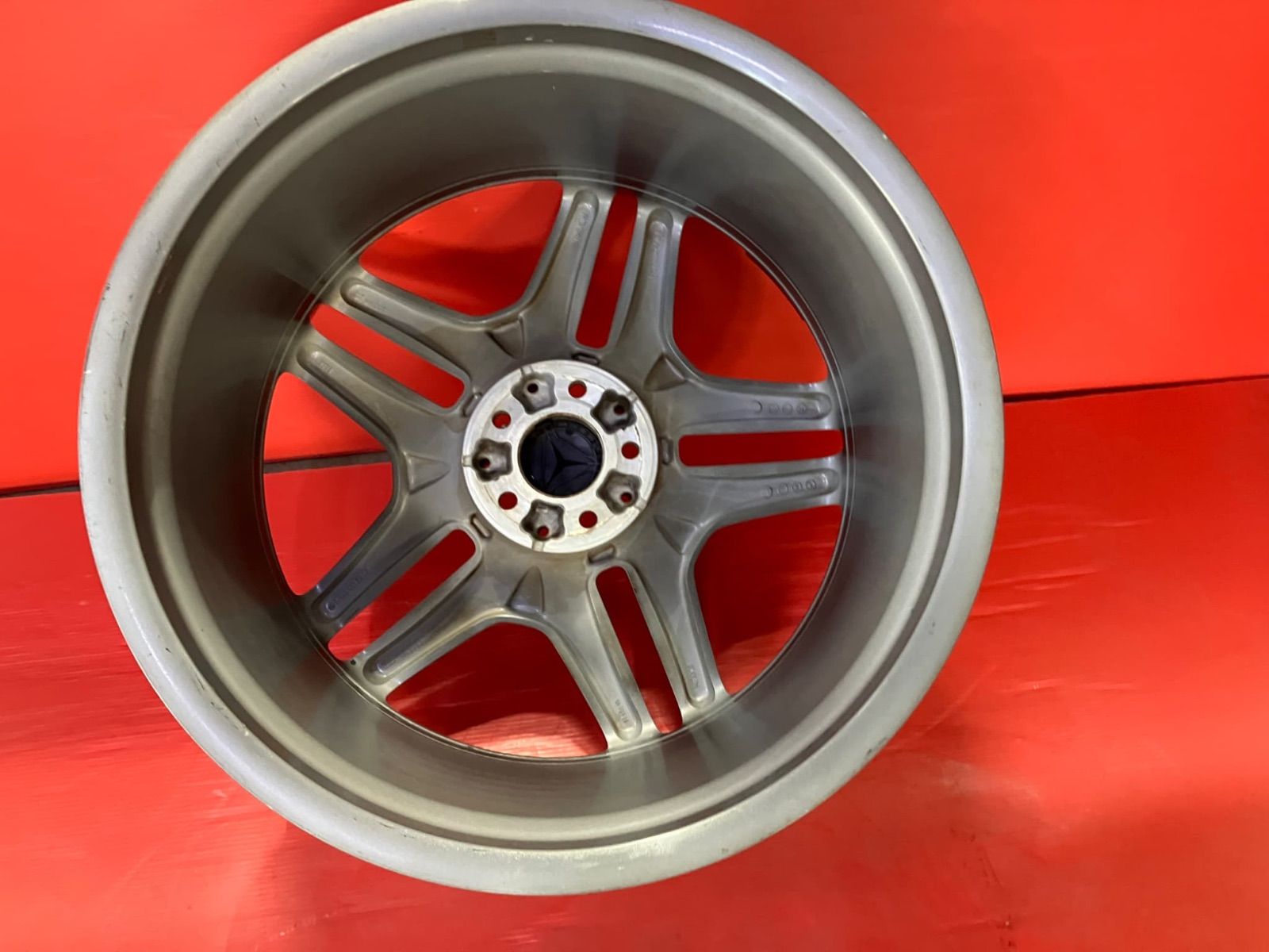 中古ホイール[21x10.0+46 112/5H ベンツ X166 GL GLS AMG 純正] 4本SET