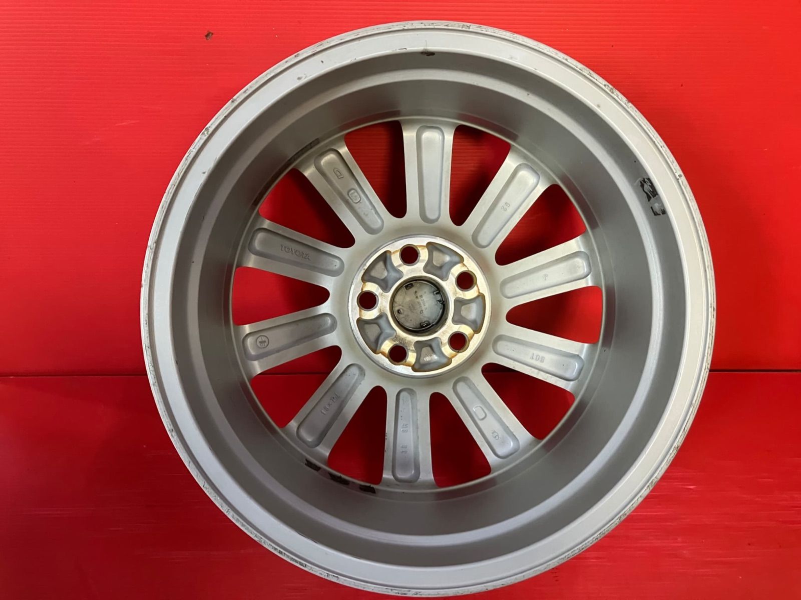 中古ホイール[18x7.0+39 114.3/5H トヨタ SAI純正] 4本SET