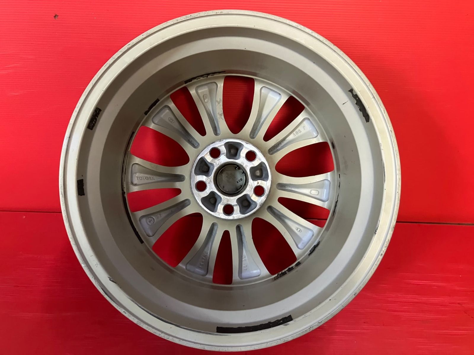 中古ホイール[18x7.5+45 114.3/5H トヨタ 20系アルファード、ヴェル