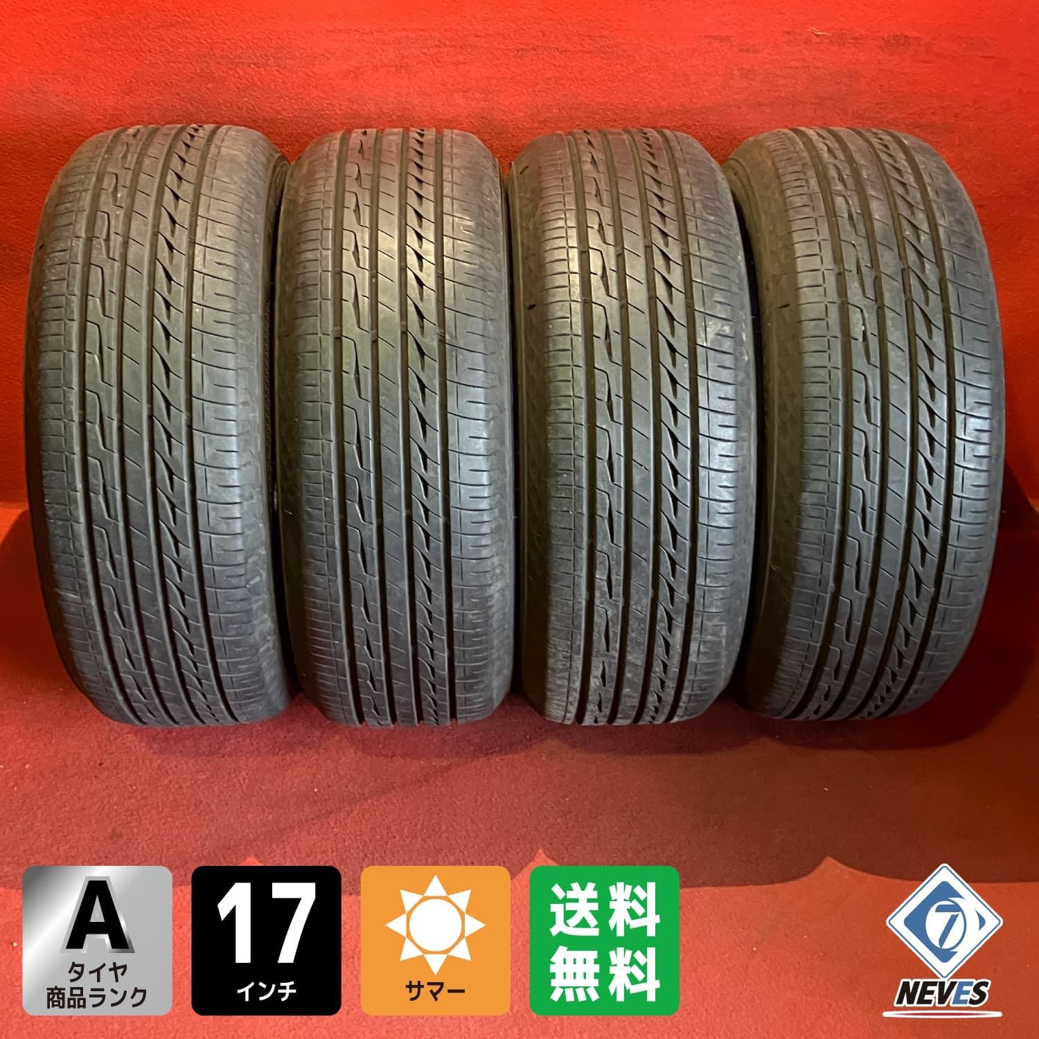225/55 R17、BRIDGESTONE REGNO GR-XII サマータイヤ【225/55R17 