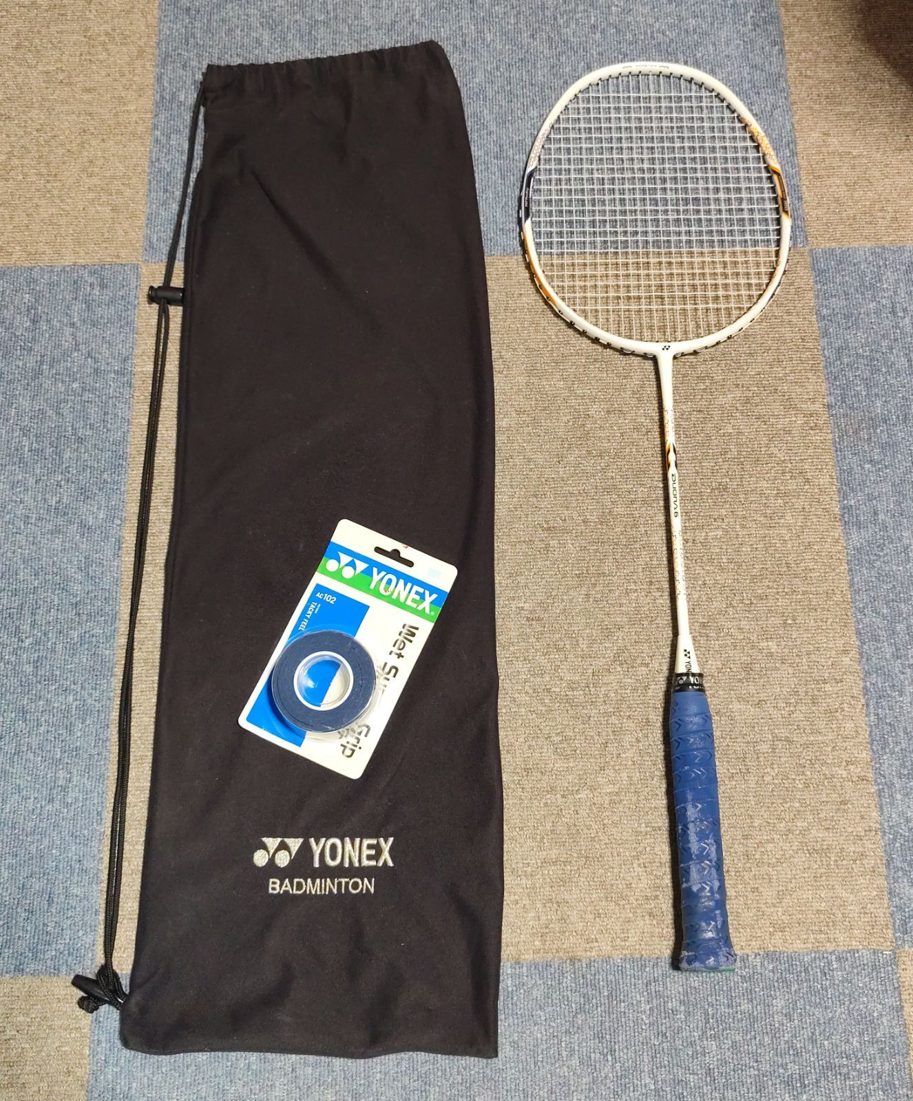 YONEX DUORA 6 バドミントンラケット ソフトケース・未開封品グリップ