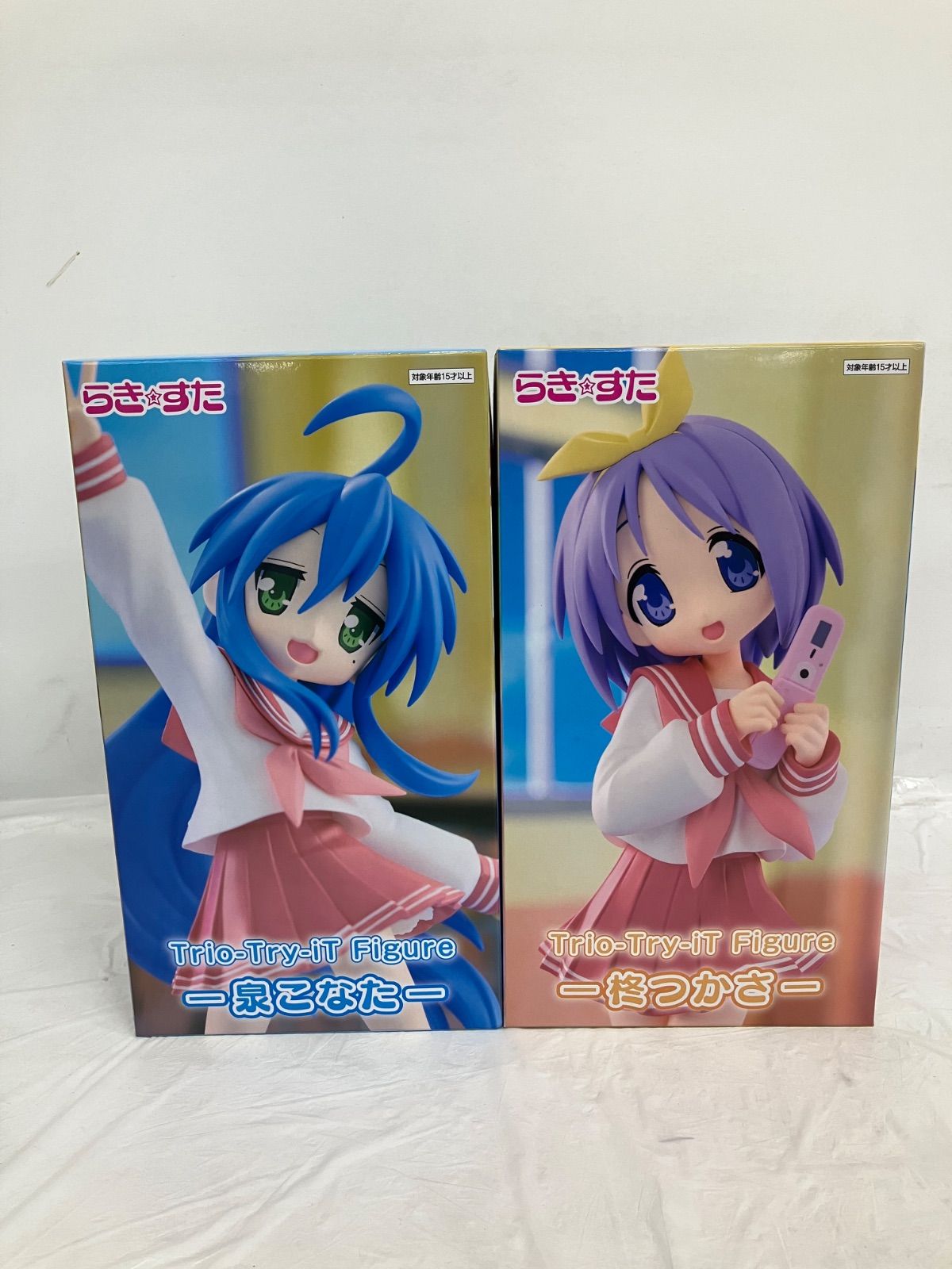 未開封 らきすた Trio Try iT 泉こなた 柊つかさ フィギュア 2種セット
