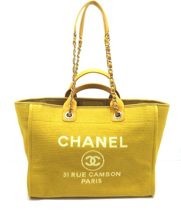 CHANEL シャネル バッグ ドーヴィル ラージショッピングバッグ【205