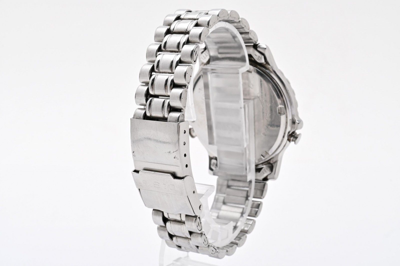 CASIO カシオ AD-724 アナデジ クロノグラフ クオーツ メンズ 腕時計 