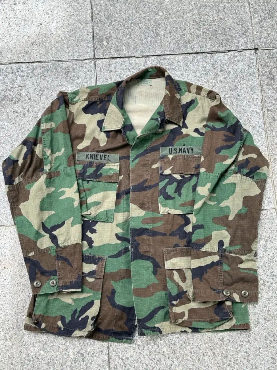 90s オリジナル ミリタリー BDU シャツ M
