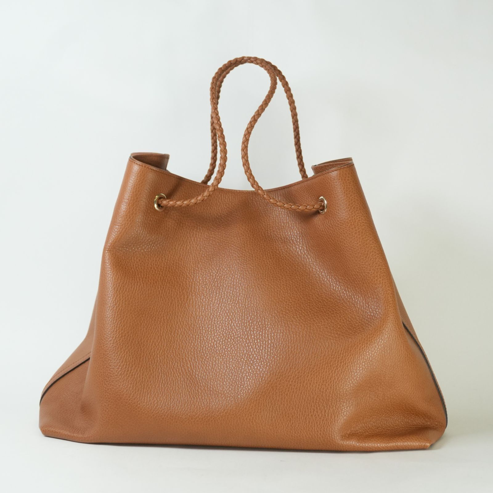 GUCCI グッチ レザー トートバッグ ブラウン 380118 - メルカリ