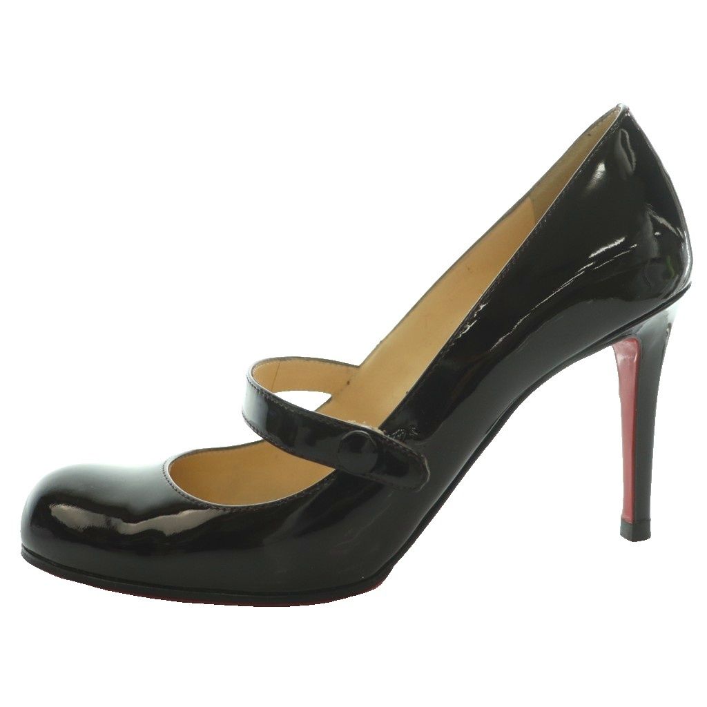 レディース Christian Louboutin メリージェーン パンプス 36 ブラック