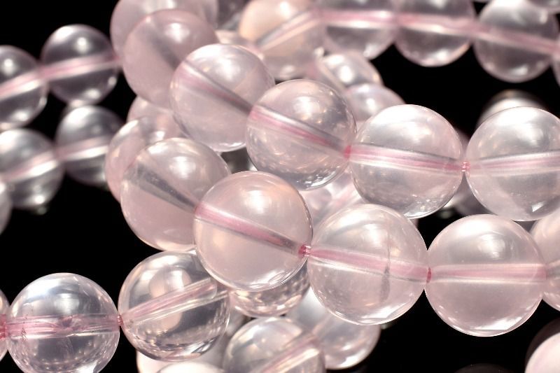 マダガスカル産 ブレスレット ローズクォーツ 11mm マダガスカル 