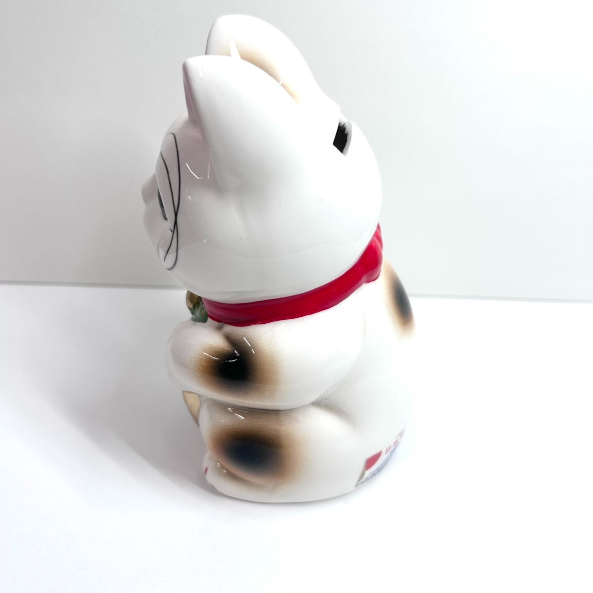新品】大型 招き猫 千万両 貯金箱 陶器製 開運招福 商売繁盛 金運