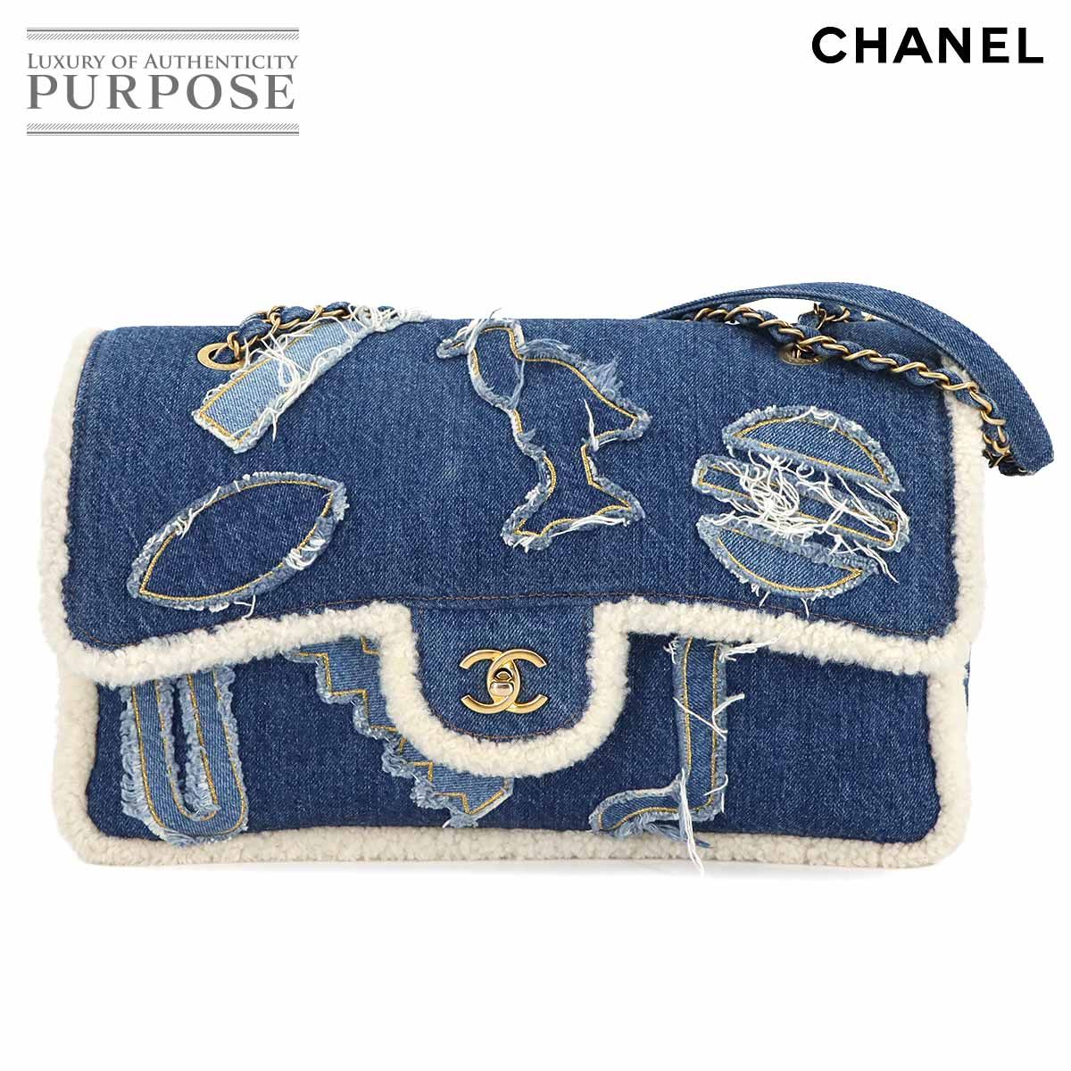 未使用 展示品 シャネル CHANEL エジプト チェーン ショルダー バッグ