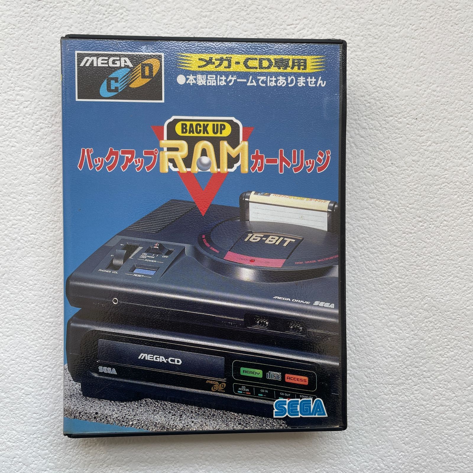 SEGA メガCD専用 バックアップRAMカートリッジ バックアップメモリー