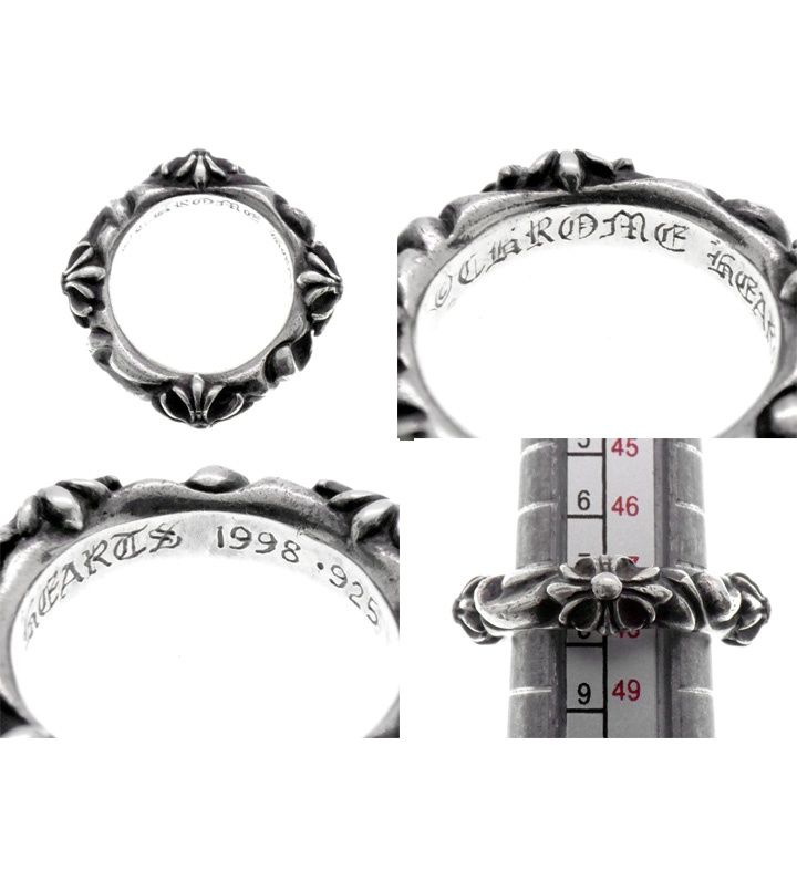 クロムハーツ CHROME HEARTS 【 SBT BAND 】 SBT バンド リング 51376