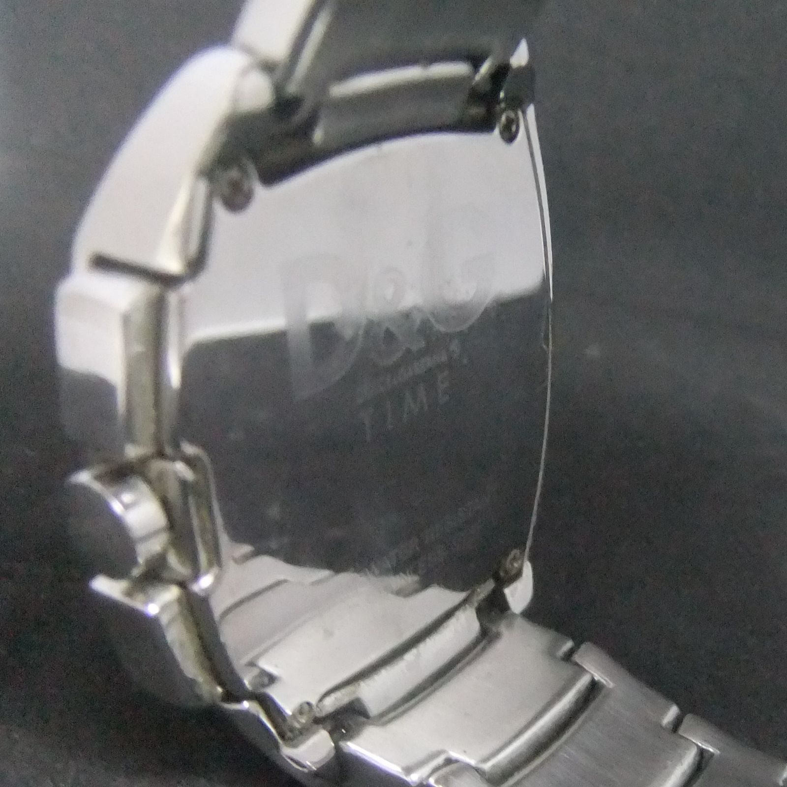 Du0026G TIME ドルガバ D&G SANDPIPERクロノグラフ SSベルト時計 