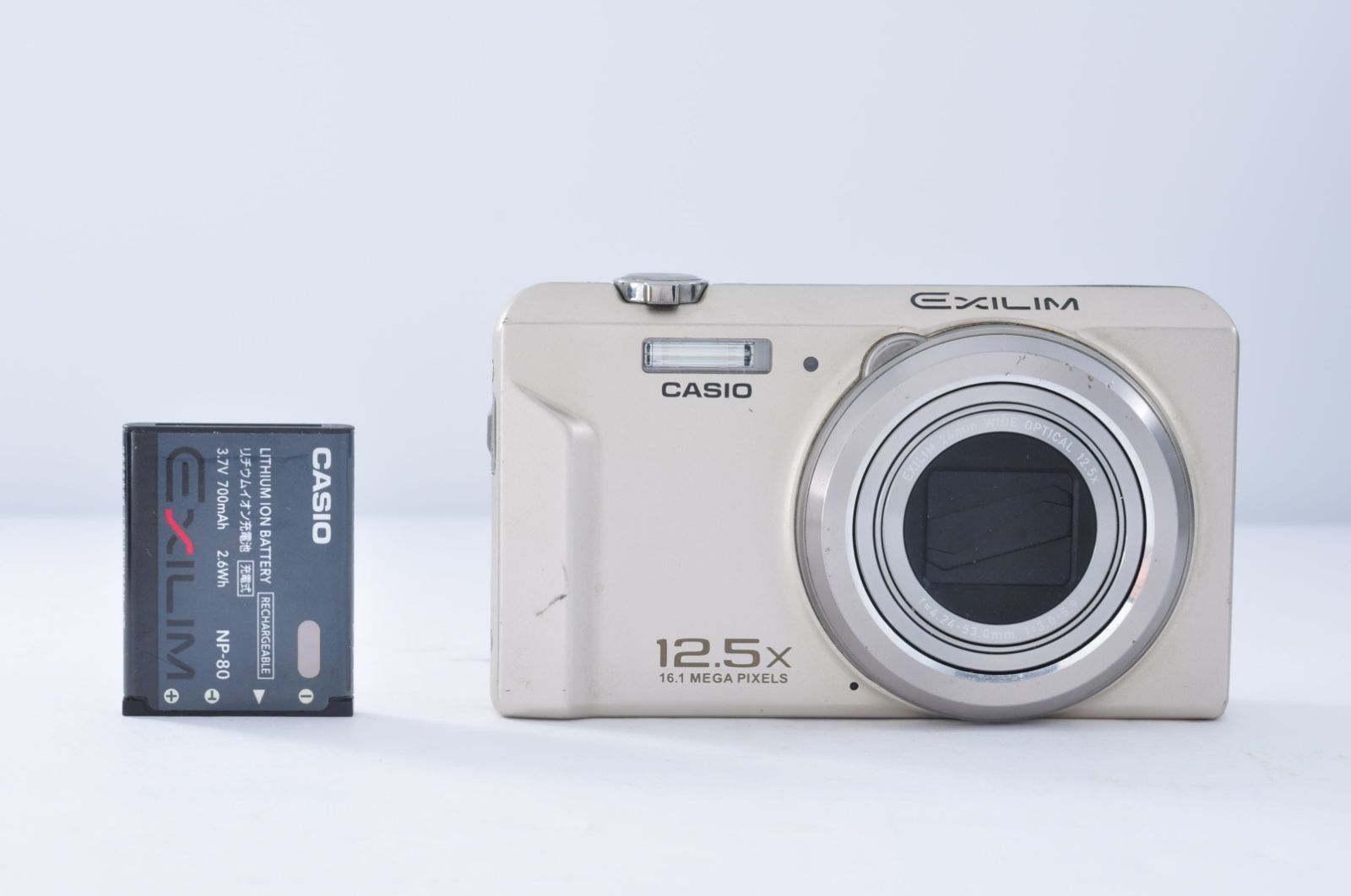 美品 CASIO カシオ EXILIM EX-ZS150 ゴールド コンパクトデジタル
