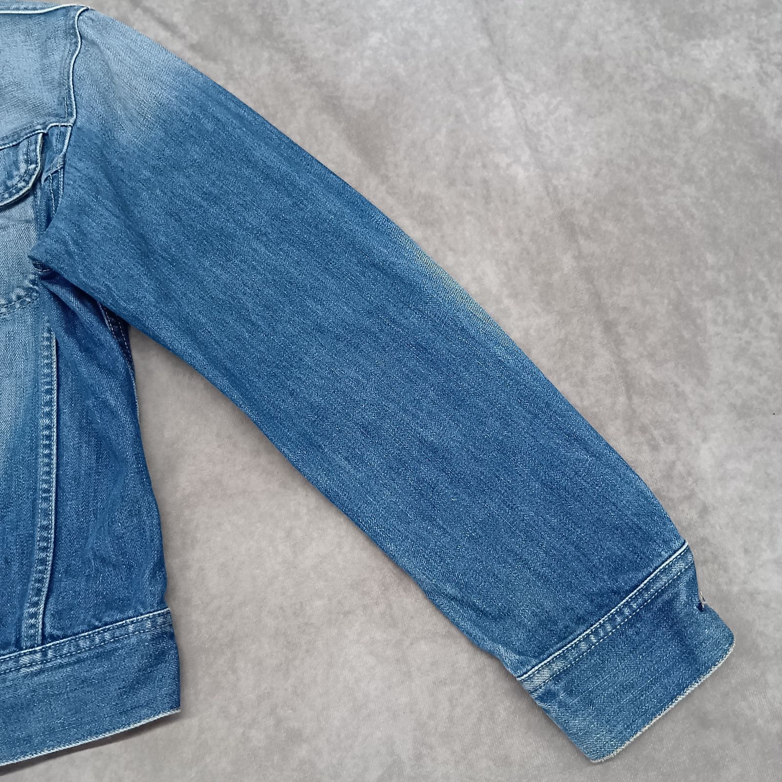 DIESEL Sサイズ デニムジャケット コットン100% イタリア製 ウォッシュ