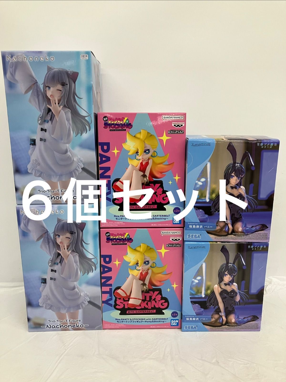 美少女フィギュアまとめ売り 24個 未開封 美少女フィギュアまとめ売り 3種6個セット LF7141 f107 - メルカリ