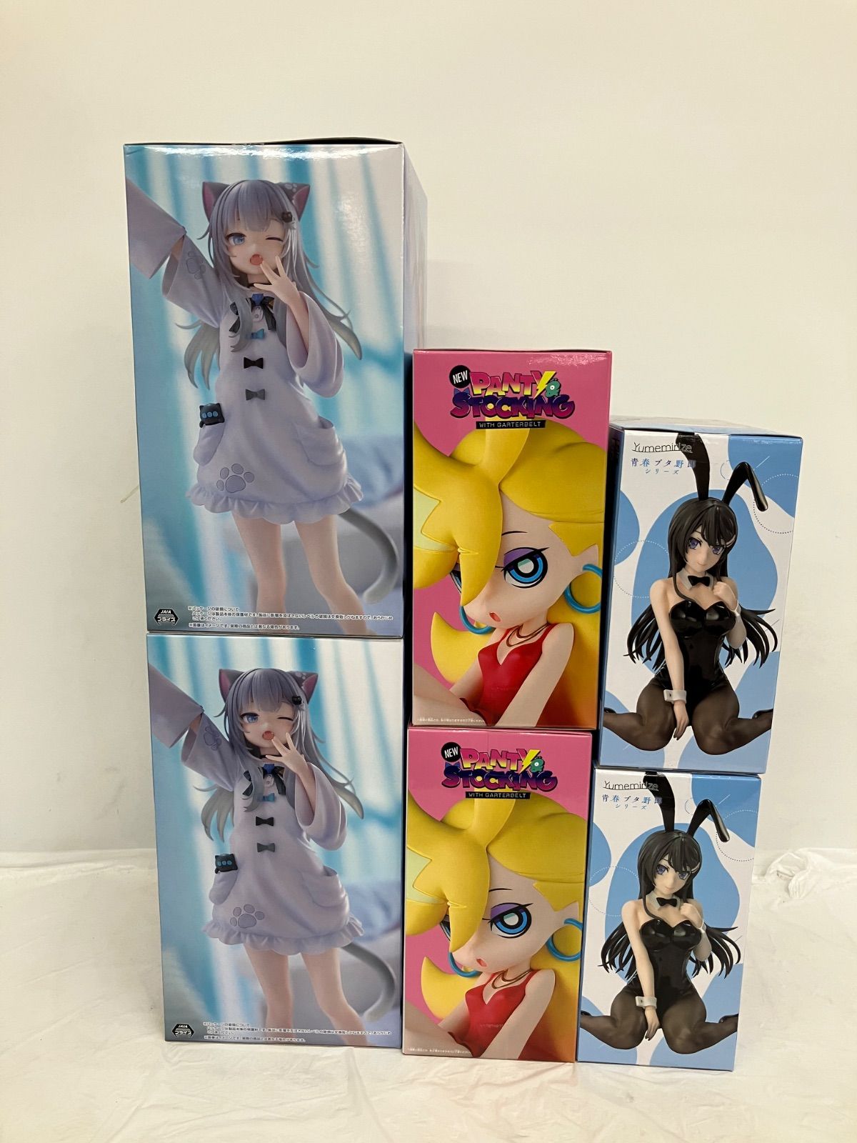 美少女フィギュア 7点セット まとめ売り 未開封 美少女フィギュアまとめ売り 3種6個セット LF7141 f107 - メルカリ