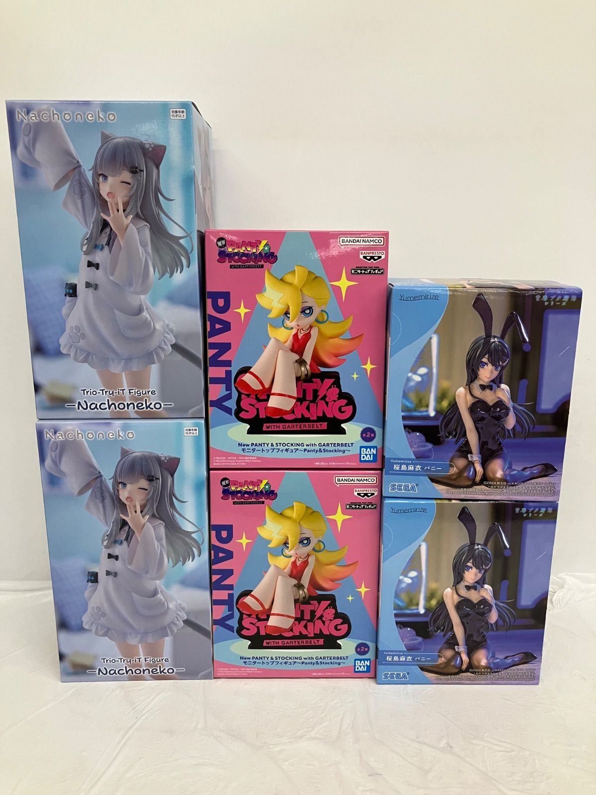 【未開封】美少女フィギュア まとめ売り 12点 未開封 美少女フィギュアまとめ売り 3種6個セット LF7141 f107 - メルカリ