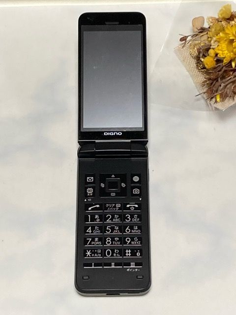 新品同様】SIMフリー SoftBank DIGNOケータイ3 902KC ブラック 本体