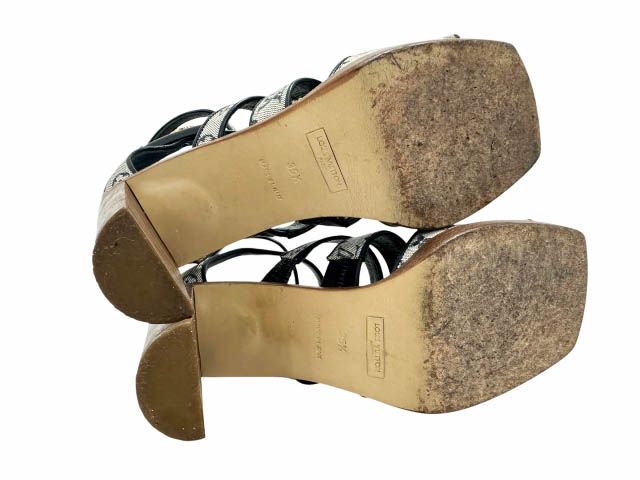 ルイヴィトン LOUIS VUITTON モノグラム ミニ スクエアトゥ ストラップ