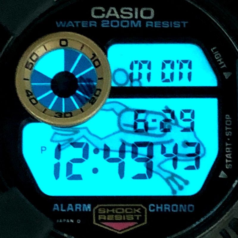 G-SHOCK ジーショック DW-8200B-9A FROGMAN ゴールドチタン