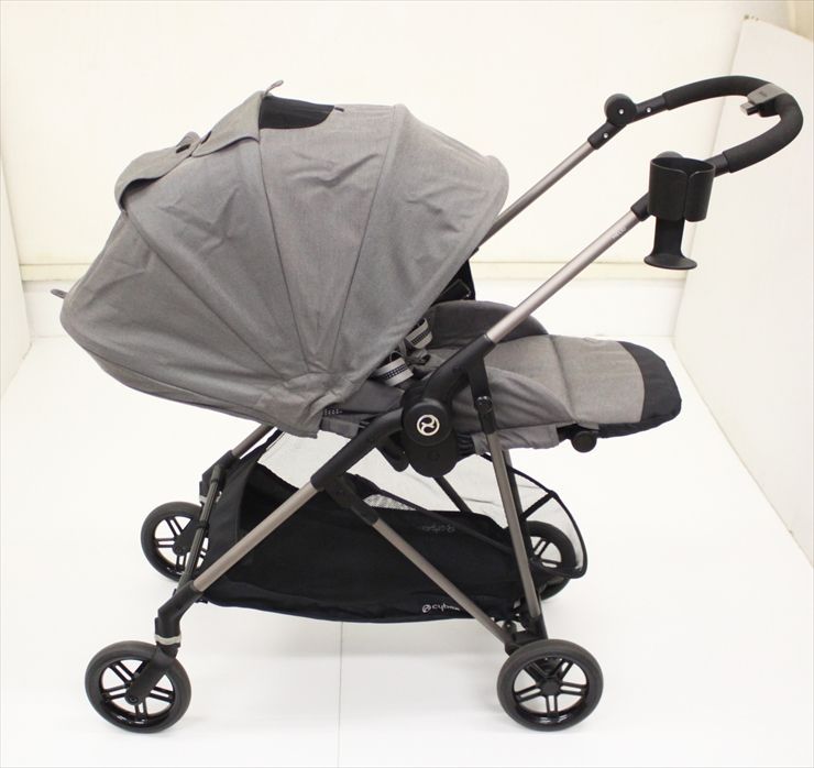 サイベックス eybexメリオ アルミ ベビーカー ソーホーグレー cybex