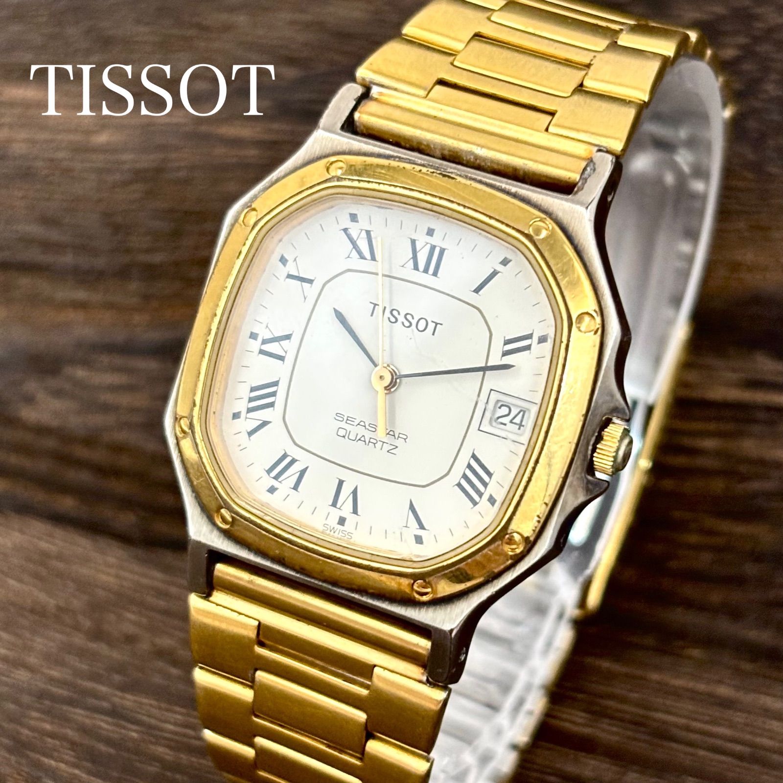 稼働/付属品有】TISSOT/ティソ 腕時計 SEA STAR/シースター クォーツ