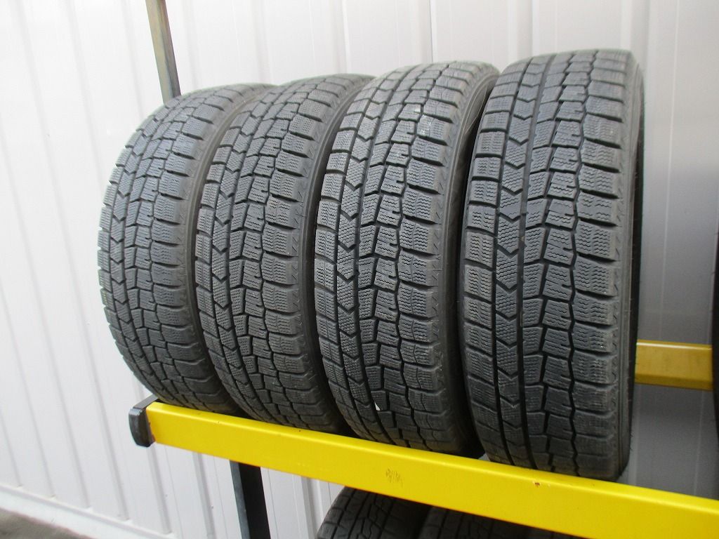 ★☆175/60R16 82Q ダンロップ WINTER MAXX WM02 スタッドレス 2021年製 4本 送料込 T74120221☆★インボイス領収書発行可能
