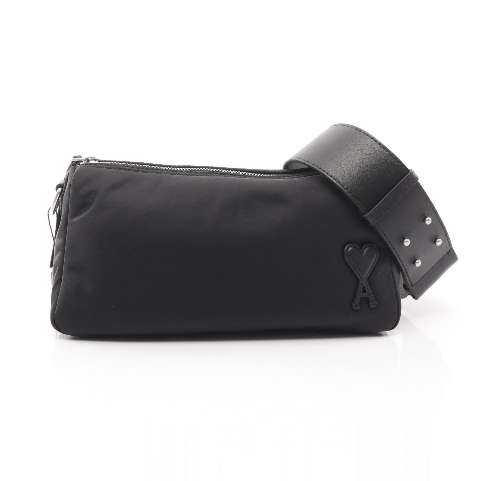 アミ AMI ショルダーバッグ Marcel ULL707AW0001001 ブラック レザー ショルダーバッグ レディース 新品