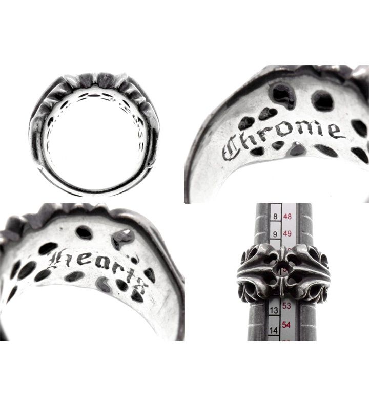 クロムハーツ CHROME HEARTS 【 K&T 】 ケーティー シルバー リング