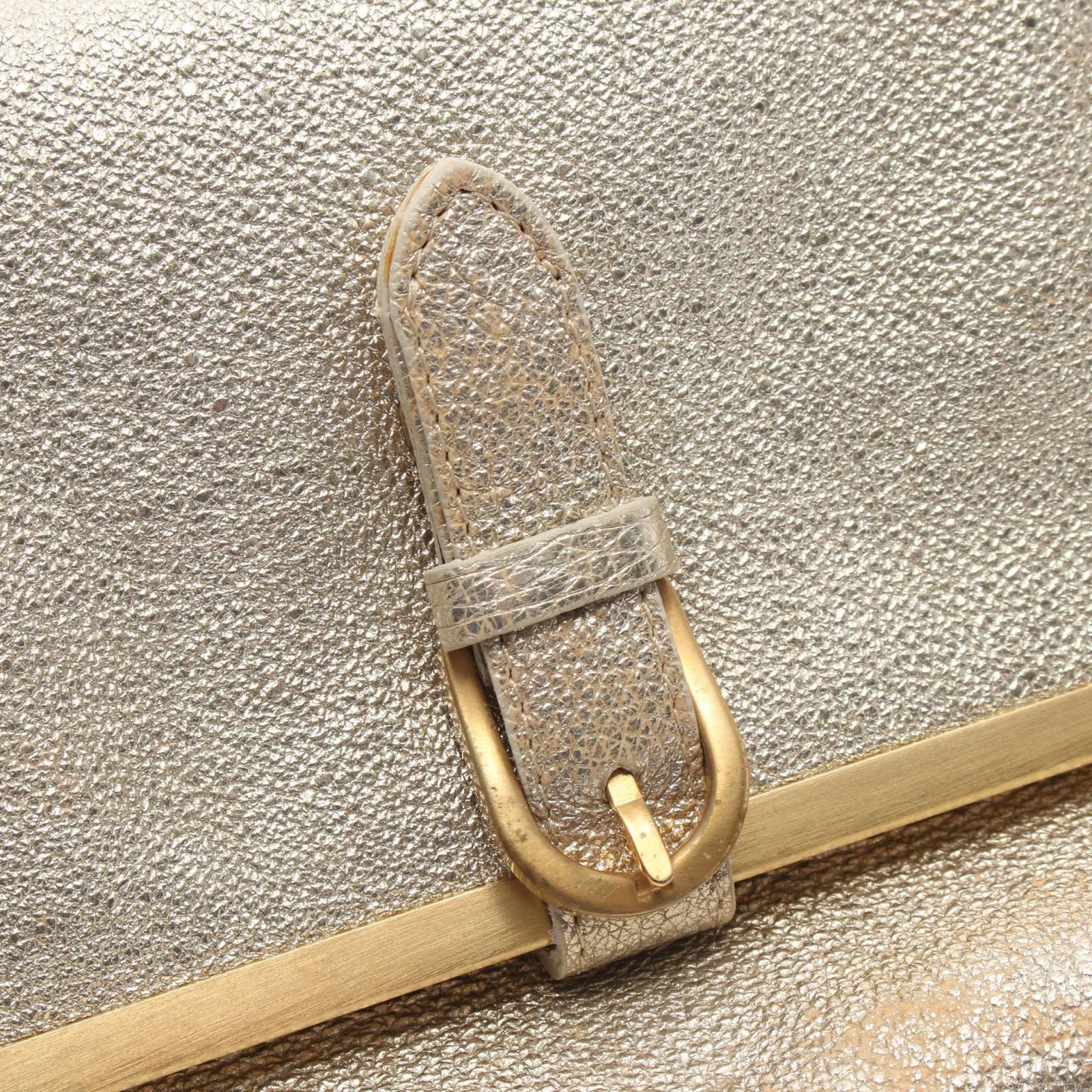 ジミーチュウ JIMMY CHOO セカンドバッグ クラッチバッグ ゴールド