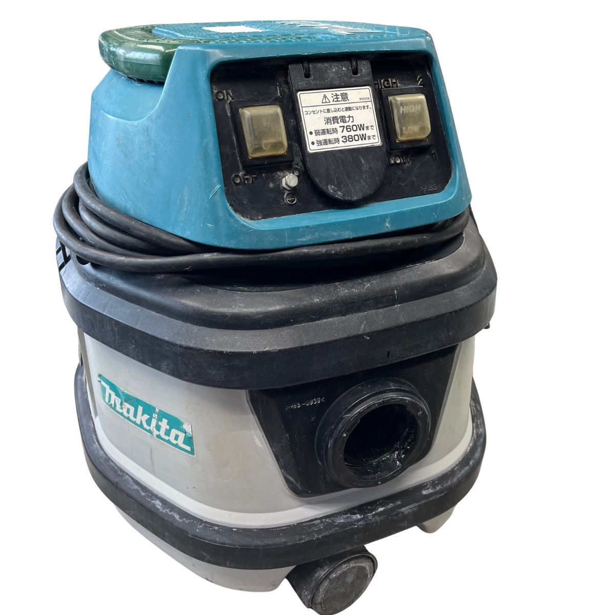中古】本体のみ マキタ 集じん機 482 グリーン系 ノズルなし ホース 