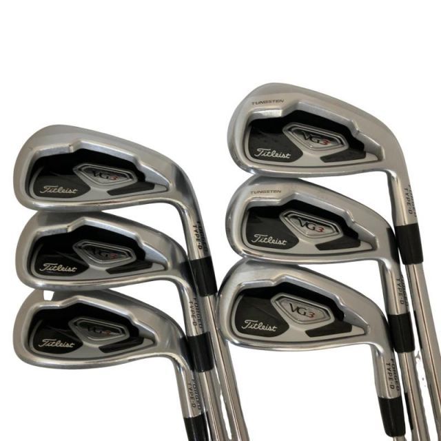 【中古】 タイトリスト Titleist VG3(2016) TYPE-D 6S アイアンセット IR NS PRO 950GH (フレックスS) メンズ 男性用 右利き 右用 Cランク ゴルフクラブ