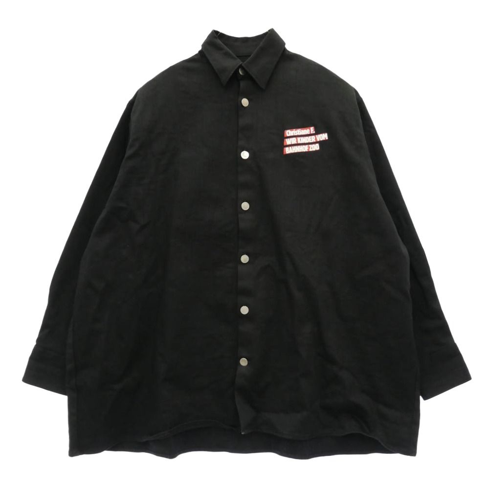 RAF SIMONS ラフシモンズ 18AW Christiane F クリスチーネ オーバー