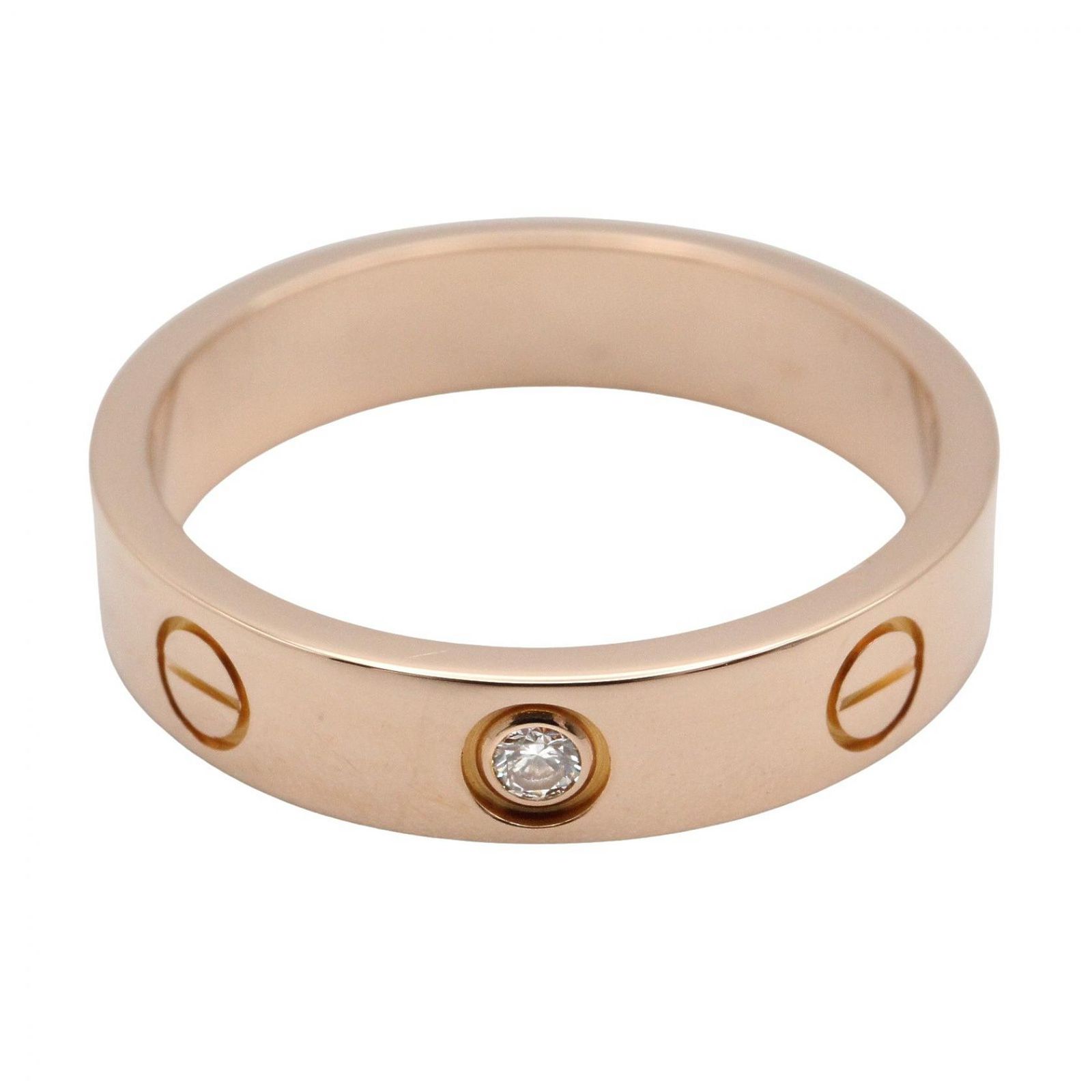 カルティエ CARTIER リング・指輪 ミニラブリング 1PD B4056100 K18PG