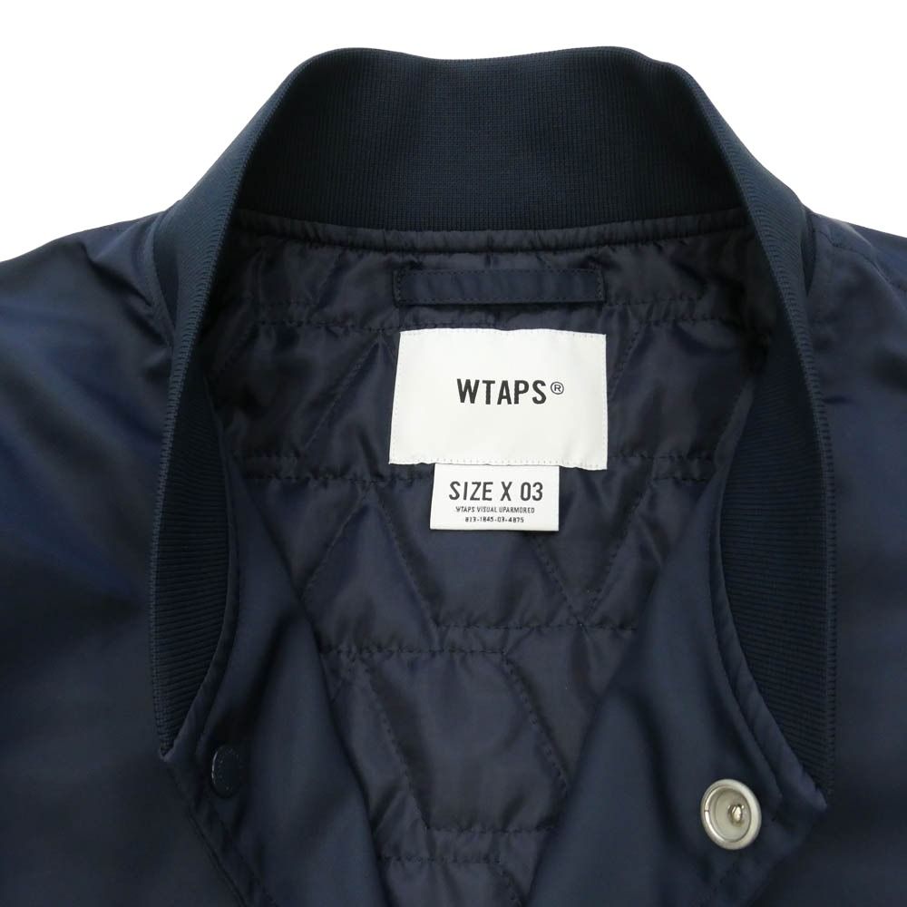 WTAPS ダブルタップス 26SS 261TQDT-JKM01 TEAM JACKET NYLON TWILL